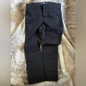 Old Navy Black Skinny Khaki Pants size 12 regular